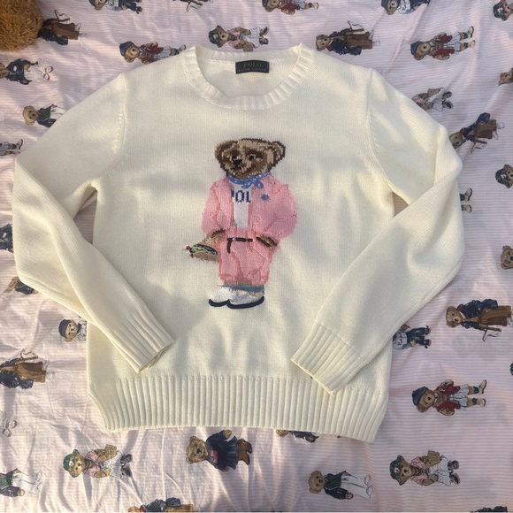 Ralph Lauren Sweaters - Ralph Lauren Bear Crewneck Sweater